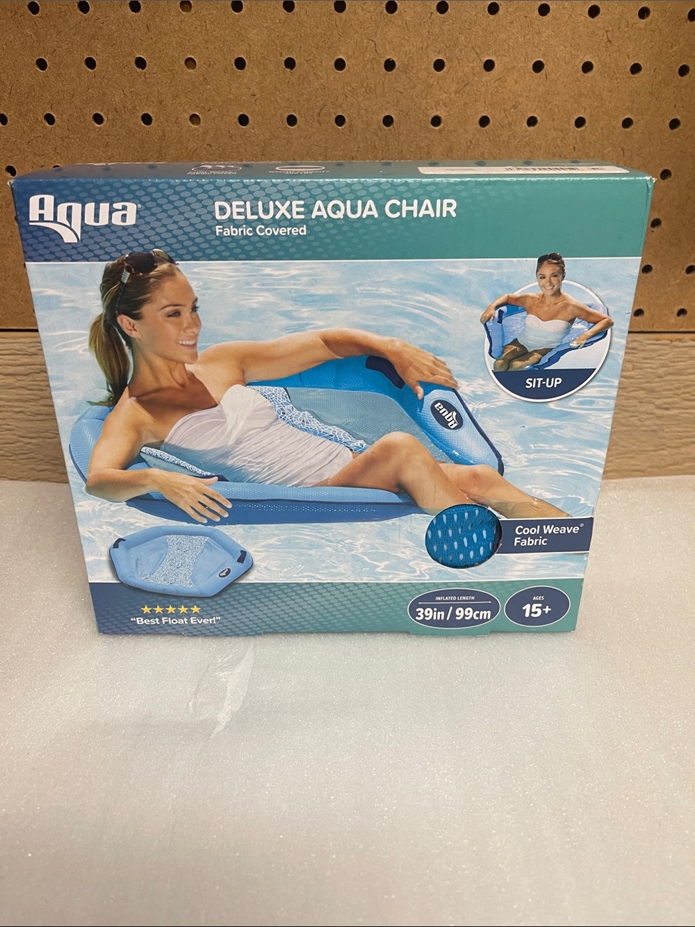 Agua Deluxe Agua Chair Frabric Covered.